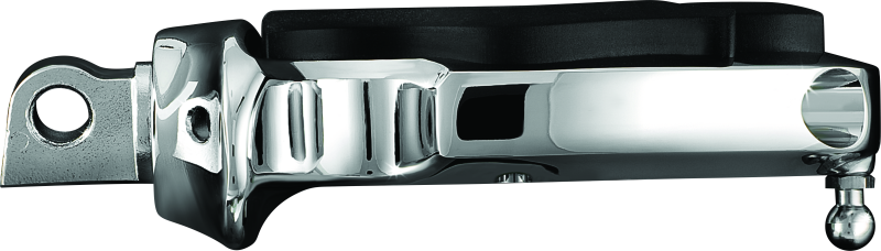 Kuryakyn Flamin Peg With Male Mount Adapter Chrome Footpegs Kuryakyn
