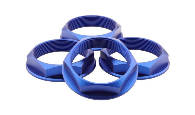 fifteen52 Super Touring (Chicane/Podium) Hex Nut Set of Four - Anodized Blue Wheel Accessories fifteen52