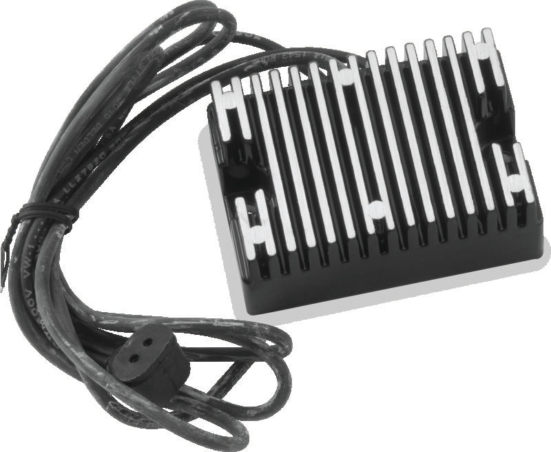 Twin Power 76-80 Big Twin Voltage Regulator Black Replaces H-D 74512-79A 17.8 Amp Voltage Regulators TwinPower
