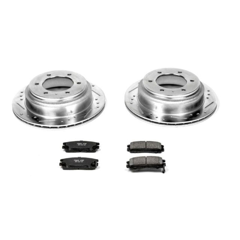 Power Stop 96-99 Acura SLX Rear Z23 Evolution Sport Brake Kit Brake Kits - Performance D&S PowerStop