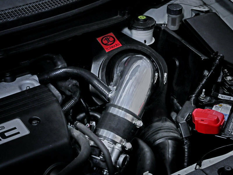 aFe Takeda Momentum Sealed Intake System 12 Honda Civic Si 2.4L Stage 2 Pro Dry S Polished Cold Air Intakes aFe