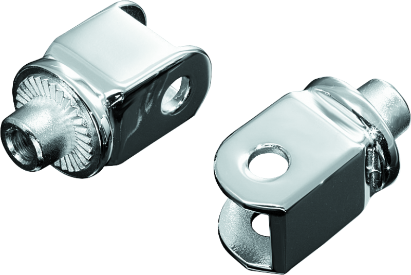 Kuryakyn Splined Peg Adapter Honda Front Chrome Footpegs Kuryakyn