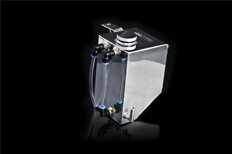 Weapon R 89-94 240SX/ S13 Polished Aluminum Coolant Overflow Tank Coolant Reservoirs Weapon R