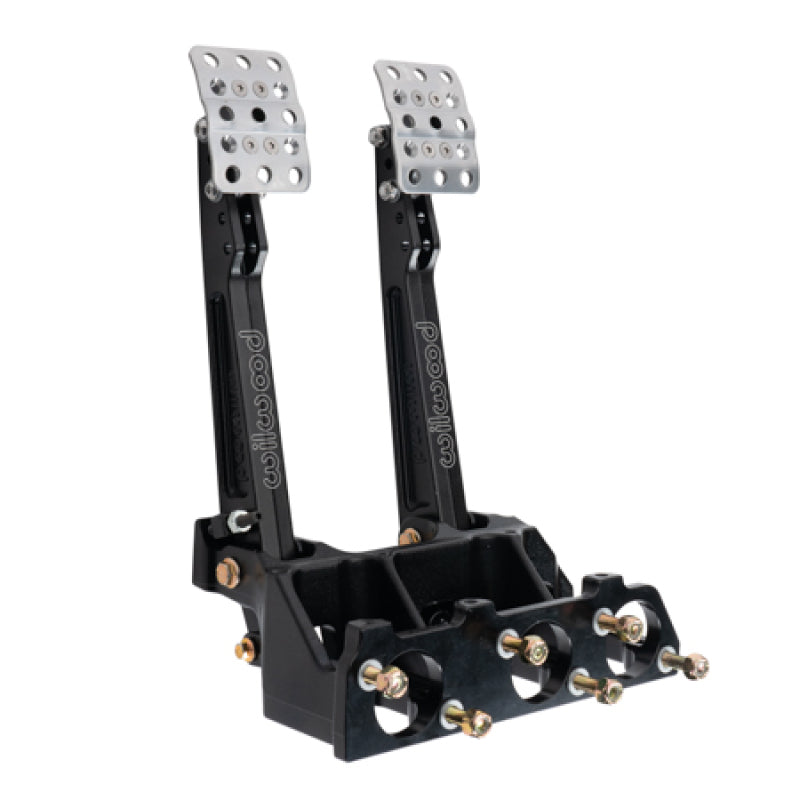 Wilwood Reverse Swing Triple Master Cylinder Pedal w/Balance Bar Pedals Wilwood