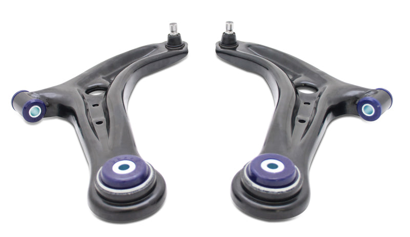 SuperPro 14-19 Ford Fiesta ST Front Lower Control Arm Set w/ Preinstalled SuperPro Bushings Control Arms Superpro