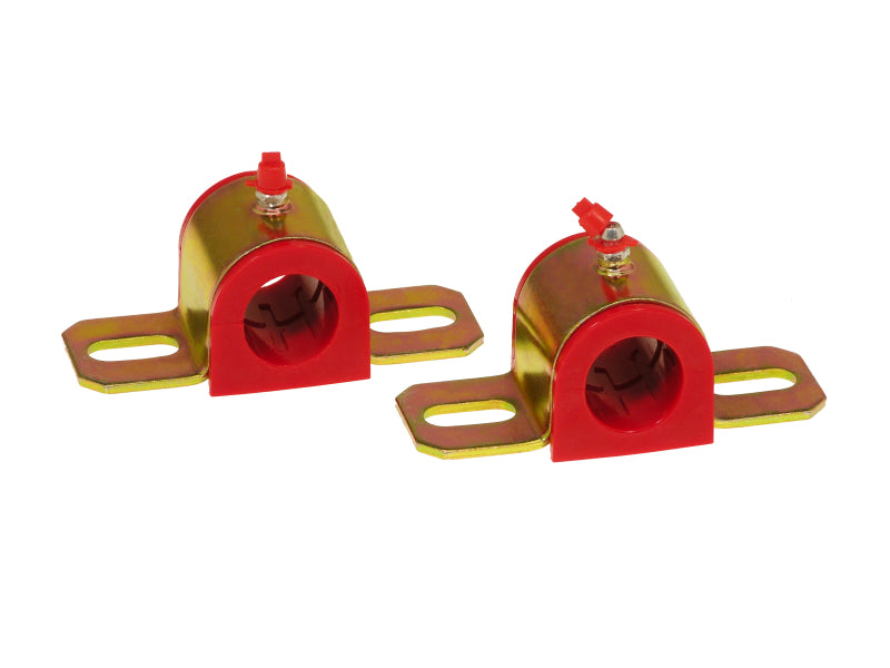 Prothane Universal Greasable Sway Bar Bushings - 1 1/16in - Type B Bracket - Red Sway Bar Bushings Prothane