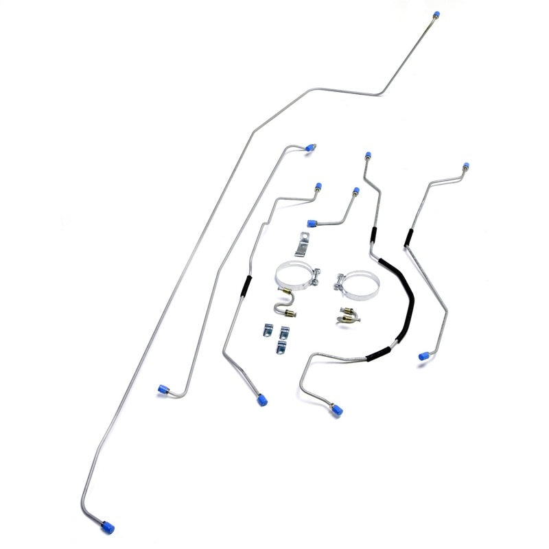 Omix Full Brake Line Set 50-52 Willys M38 Hoses OMIX