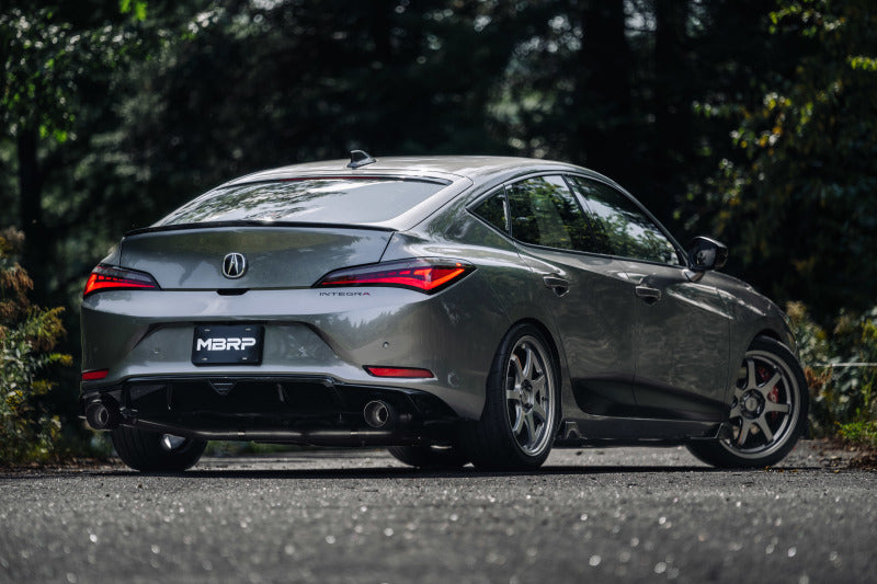 MBRP 22-24 Honda Civic SI 1.5L T304 SS 3in Cat-Back Exhaust 2.5in Dual Split Rear w/ Burnt End Tips Catback MBRP