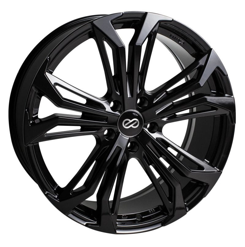 Enkei Vortex 5 Wheel 18x8 40mm Offset, 5x120mm Bore- Black Wheels - Cast Enkei