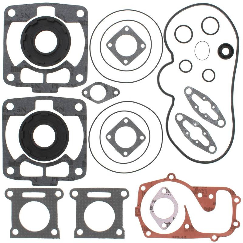 Vertex Gaskets 2000 Polaris 440 XC SP Complete Gasket Kit w/ Oil Seals Engine Hardware Vertex Pistons