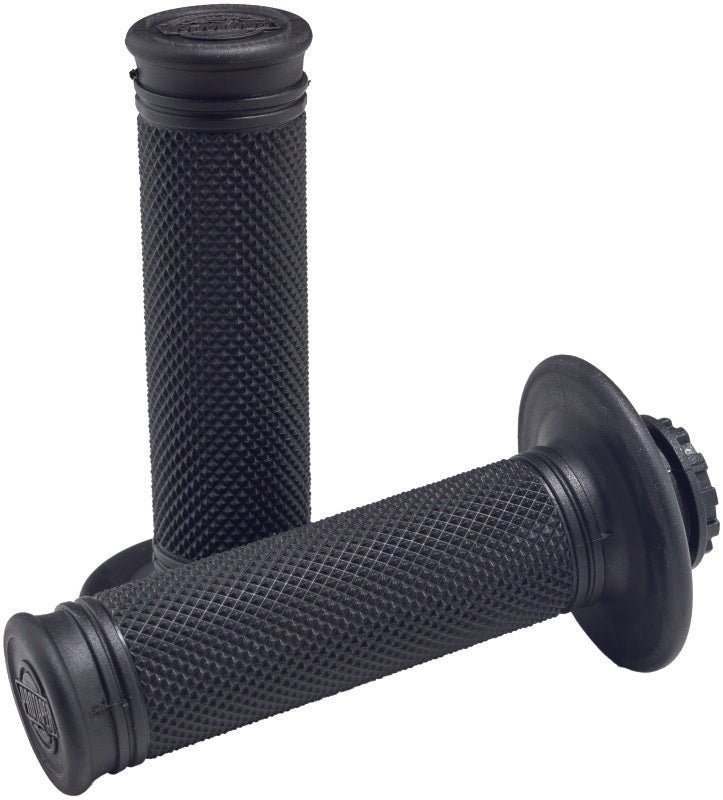 ProTaper Pro Series Clamp On Full Diamond Black/Black Grips ProTaper