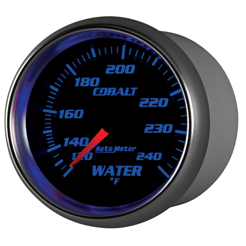 Autometer Cobalt 66mm 120-240 Degree F Mechanical Water Temperature Gauge Gauges AutoMeter