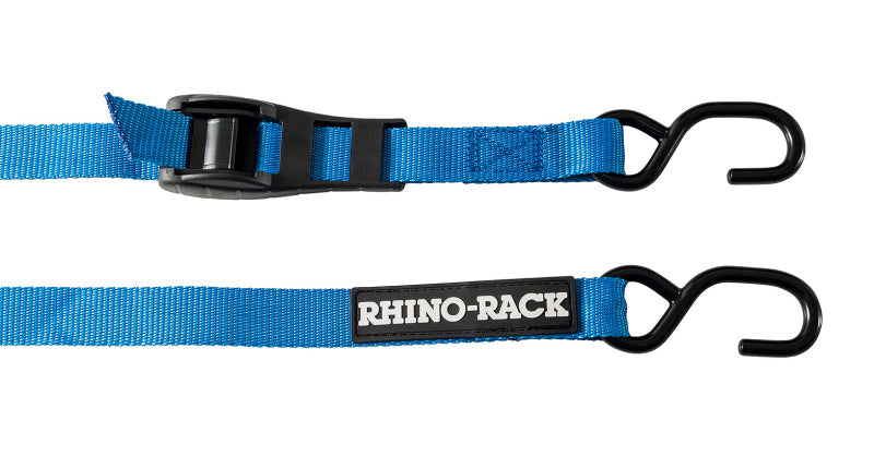 Rhino-Rack Tie Down Strap w/Hook - 3m/118in - Pair Cargo Tie-Downs Rhino-Rack