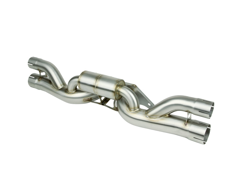 aFe Power MACHForce XP 304 Stainless Secondary Muffler Delete Pipe 14-19 Porsche 911 GT3 3.8L/4.0L Catback aFe