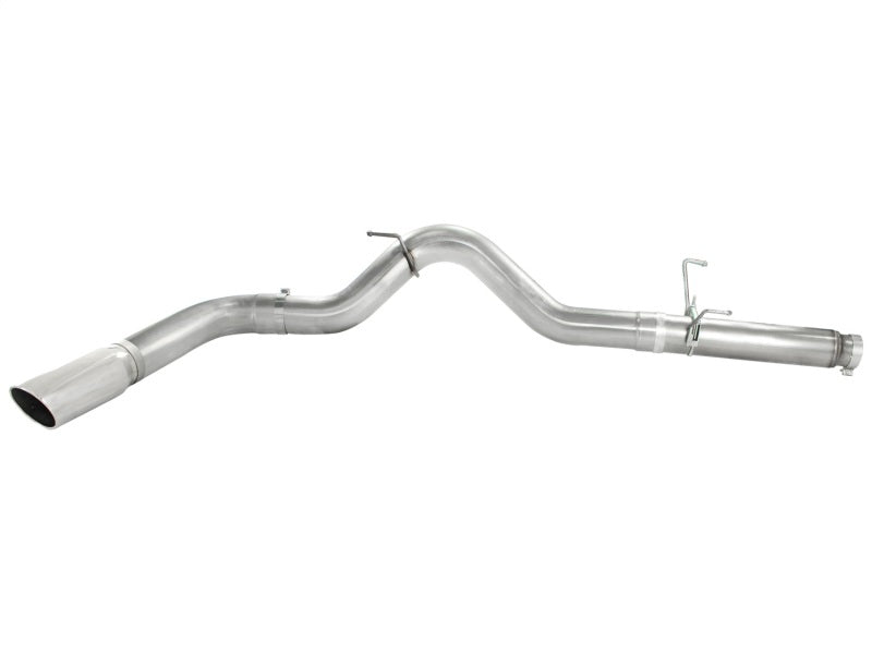 aFe Atlas Exhaust DPF-Back Aluminized Steel Exhaust Dodge Diesel Trucks 07.5-12 L6-6.7L Polished Tip DPF Back aFe
