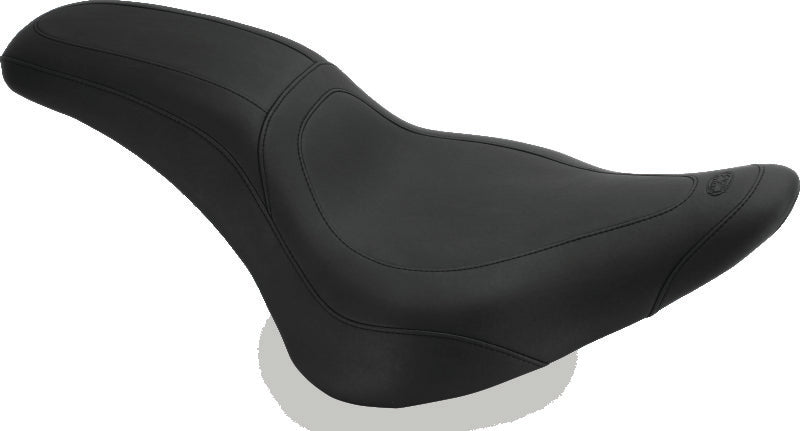 Mustang 13-17 Harley Softail Breakout Tripper Fastback 1PC Seat - Black One-Piece Motorcycle Seats Mustang Motorcycle