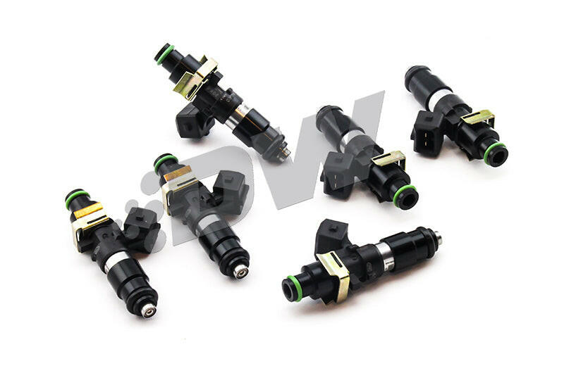 DeatschWerks 93-98 Toyota Supra TT (11mm O-Ring for Top Feed) Bosch EV14 1200cc Injectors (Set of 6) Fuel Injector Sets - 6Cyl DeatschWerks