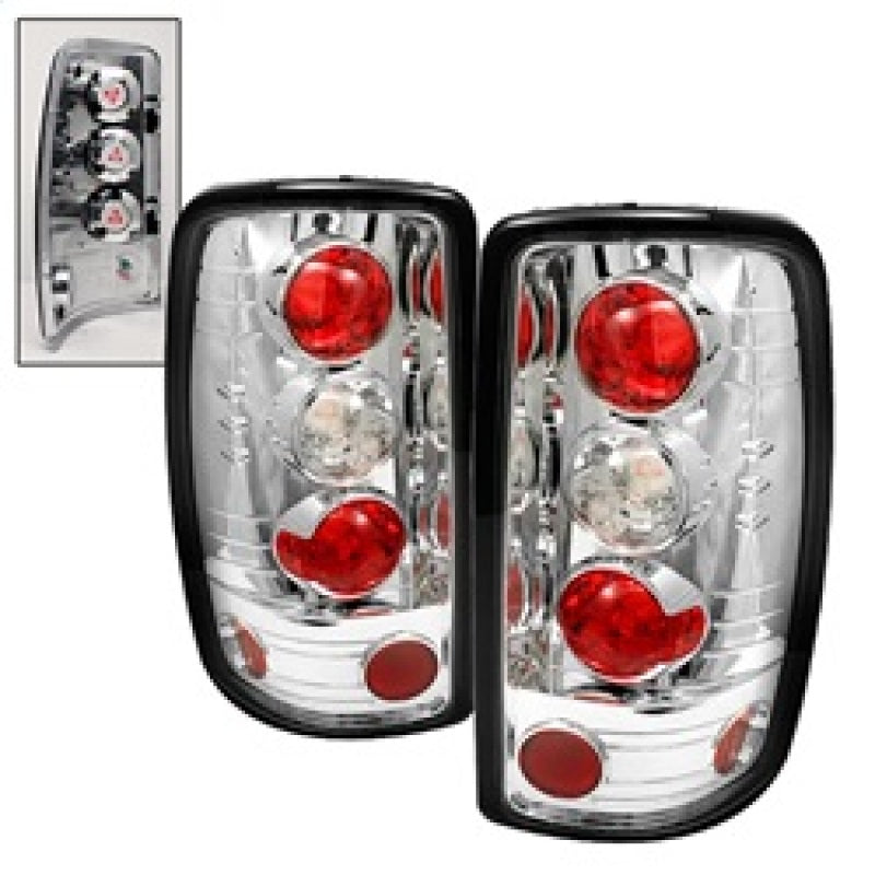 Spyder Chevy Suburban/GMC Yukon/ Yukon Denali 00-06 Euro Tail Lights Chrm ALT-YD-CD00-BD-C Tail Lights SPYDER