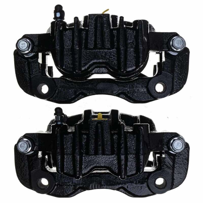 Power Stop 2000 Ford Excursion Rear Black Caliper - Pair w/Bracket Brake Calipers - Perf PowerStop