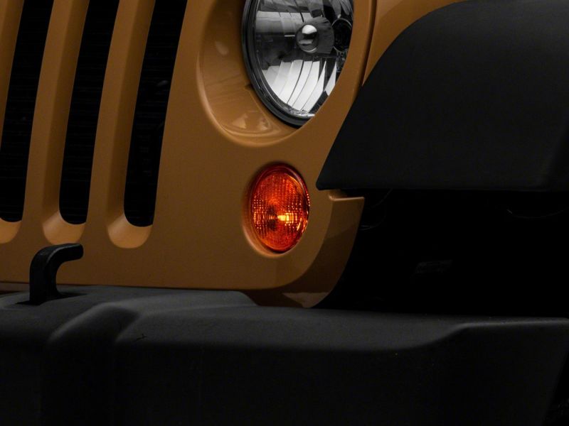 Raxiom 07-18 Jeep Wrangler JK Axial Series Replacement Turn Signal Lamps- Amber Lights Corner Raxiom