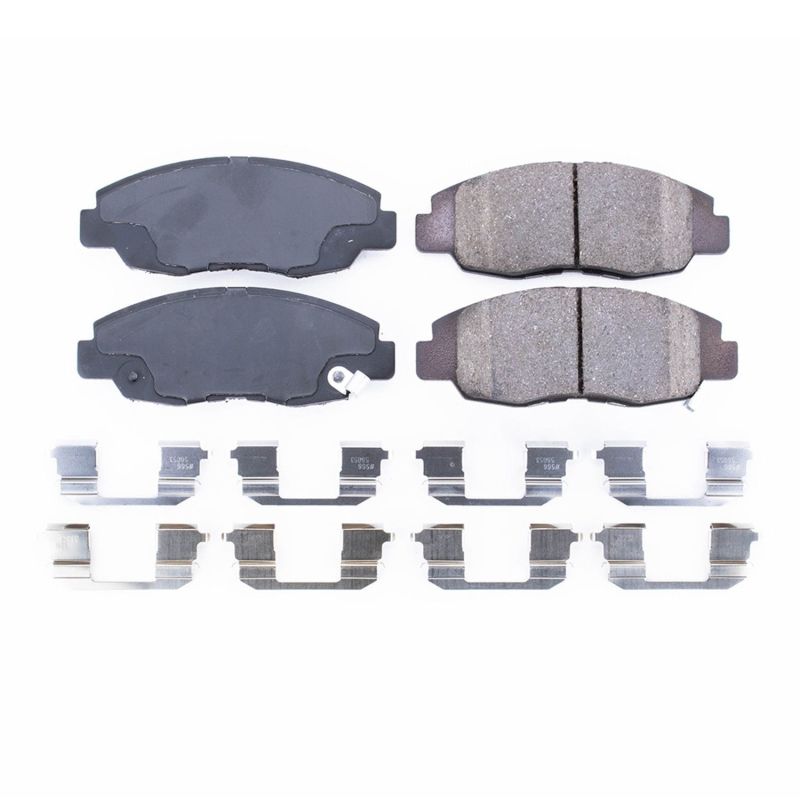 Power Stop 97-99 Acura CL Front Z17 Evolution Ceramic Brake Pads w/Hardware Brake Pads - OE PowerStop
