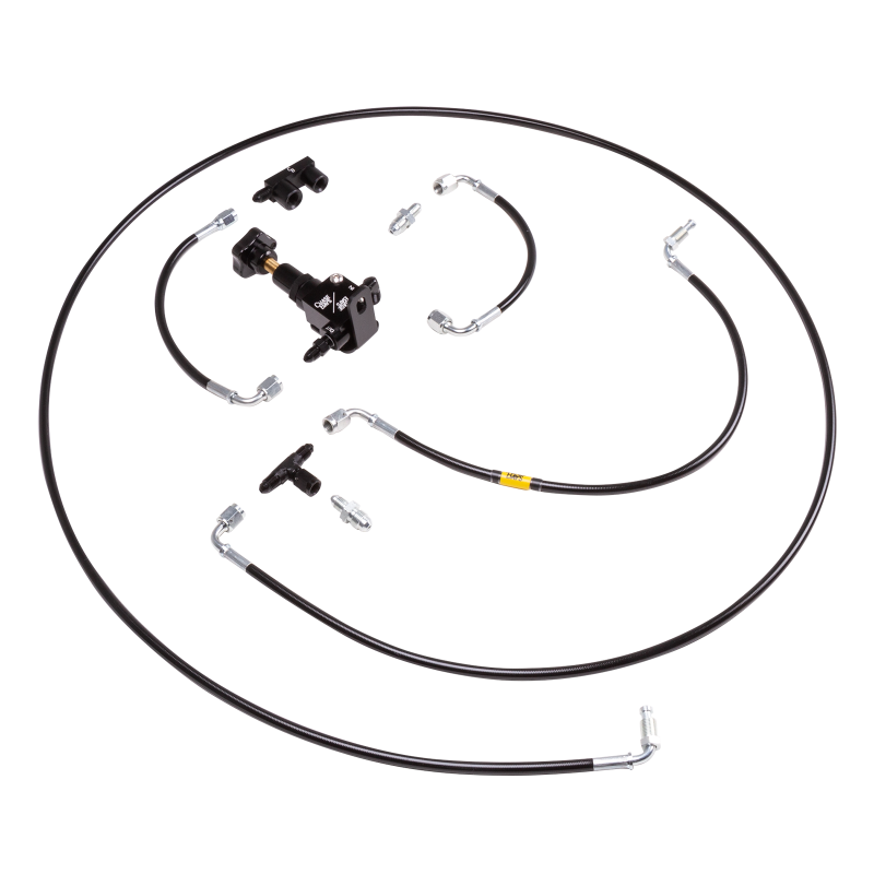 Chase Bays 99-06 BMW 3-Series E46 (w/OE MC) In Bay Brake Line Relocation Brake Line Kits Chase Bays