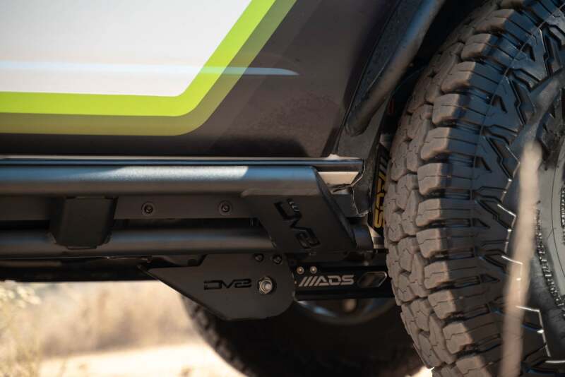 DV8 Offroad 2021+ Ford Bronco (excl. 2-Door/Raptor) FS-15 4-Door Rock Sliders V2 Body Armor & Rock Rails DV8 Offroad