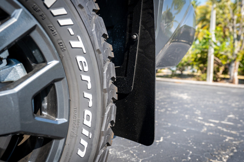 Rally Armor 2025+ Toyota 4Runner Black UR Mud Flap w/ Metallic Black Logo Mud Flaps Rally Armor