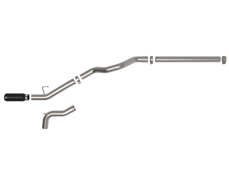 aFe Vulcan Series 3in 304SS DPF-Back Exhaust w/ Black Tip 14-18 Mercedes-Benz Sprinter 2500 DPF Back aFe