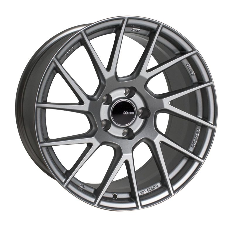 Enkei TM7 17x8.0 5x114.3 45mm Offset 72.6mm Bore Storm Gray Wheel Wheels - Cast Enkei