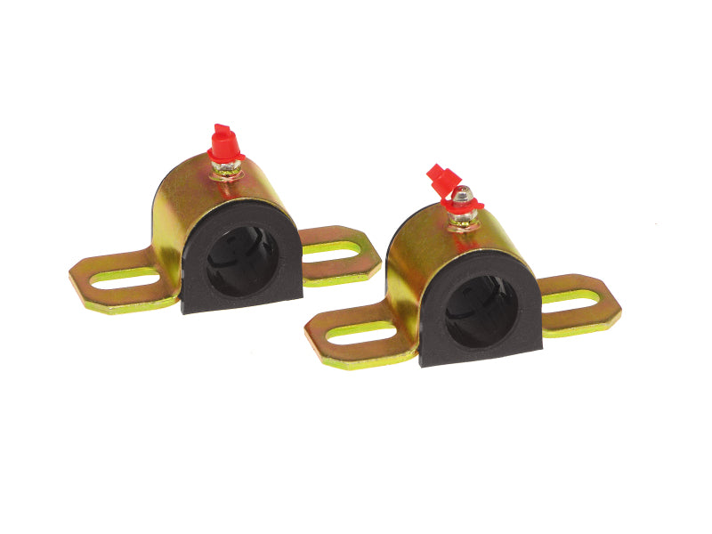 Prothane Universal Greasable Sway Bar Bushings - 23MM - Type A Bracket - Black Sway Bar Bushings Prothane