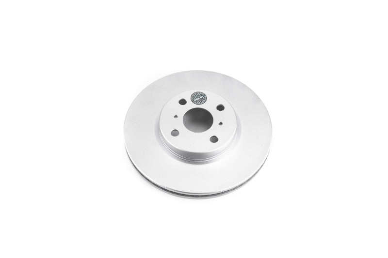 Power Stop 12-18 Toyota Yaris Front Evolution Geomet Coated Rotor Brake Rotors - OE - Cryo PowerStop