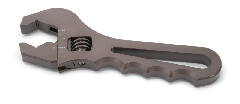 Russell Performance Adjustable AN Wrench V-Flats - Aluminum Gray Anodized Tools Russell