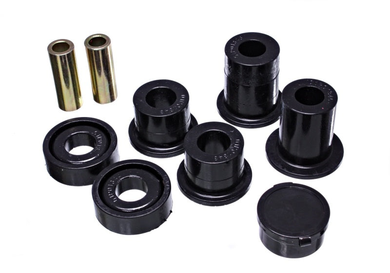 Energy Suspension 07-10 Chevrolet Silverado Black Front Differential Bushing Set Bushing Kits Energy Suspension