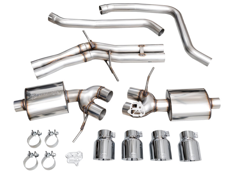AWE Tuning 2022+ Porsche Macan 2.9TT Touring Edition Catback Exhaust w/ Chrome Silver Tips Catback AWE Tuning