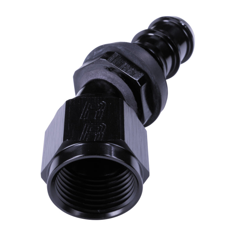 Russell 10AN Twist-Lok 30 Degree Hose End - Black Hoses Russell