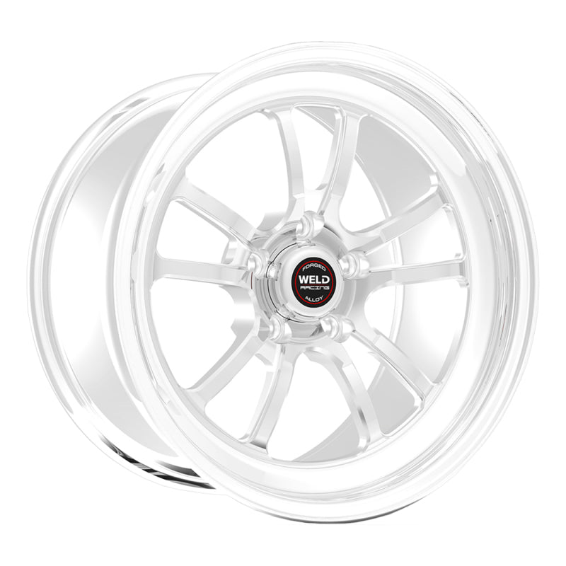 Weld S70 15x5 / 5x4.75 BP / 2.5in. BS Polished Wheel (Medium Pad) - Non-Beadlock Wheels - Forged Weld