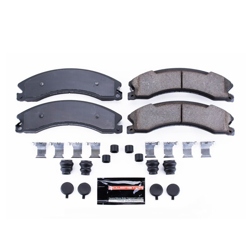 Power Stop 12-19 Nissan NV1500 Rear Z23 Evolution Sport Brake Pads w/Hardware Brake Pads - Performance PowerStop