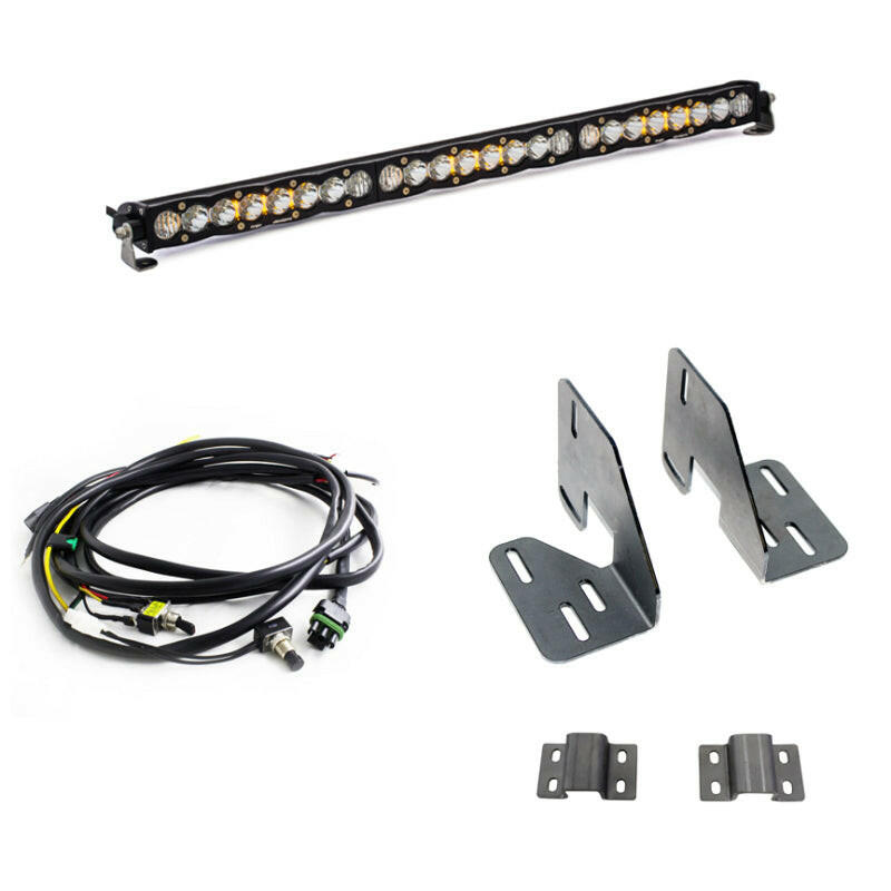 Baja Designs 18-19 GMC 2500/3500 HD S8 30in Light Bar Kit Light Bars & Cubes Baja Designs