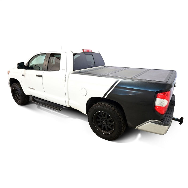Westin 07-21 Toyota Tundra Double Cab Outlaw Drop Running Boards - Tex. Blk Running Boards Westin