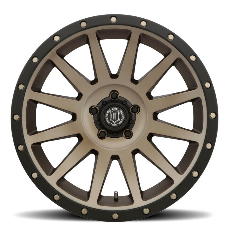 ICON Compression 20x10 5x5 -12mm Offset 5in BS 71.5mm Bore Bronze Wheel Wheels - Cast ICON