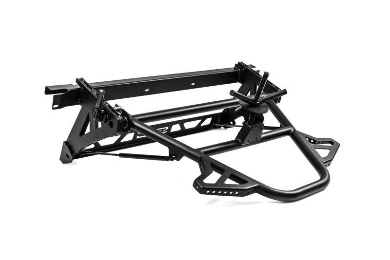 DV8 Offroad 2020+ Jeep Gladiator JT Adjustable In-Bed Tire Carrier Chase Racks DV8 Offroad