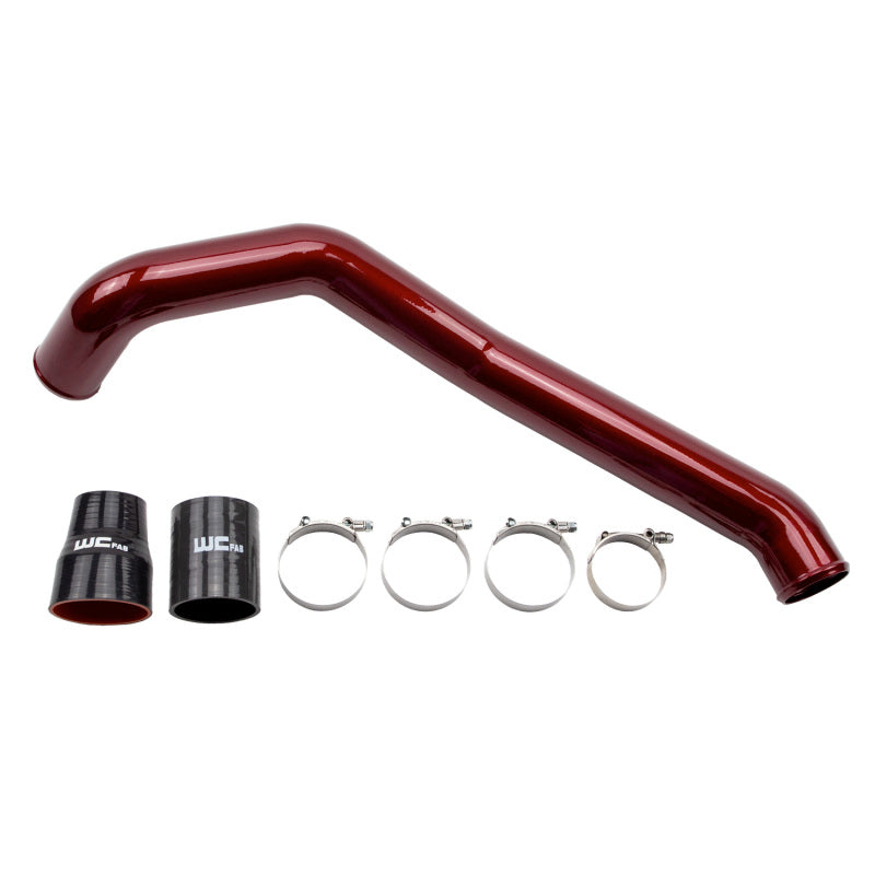 Wehrli 04.5-10 Chevrolet 6.6L LLY/LBZ/LMM Duramax Driver Side 3in Intercooler Pipe - Flat Black Intercooler Pipe Kits Wehrli