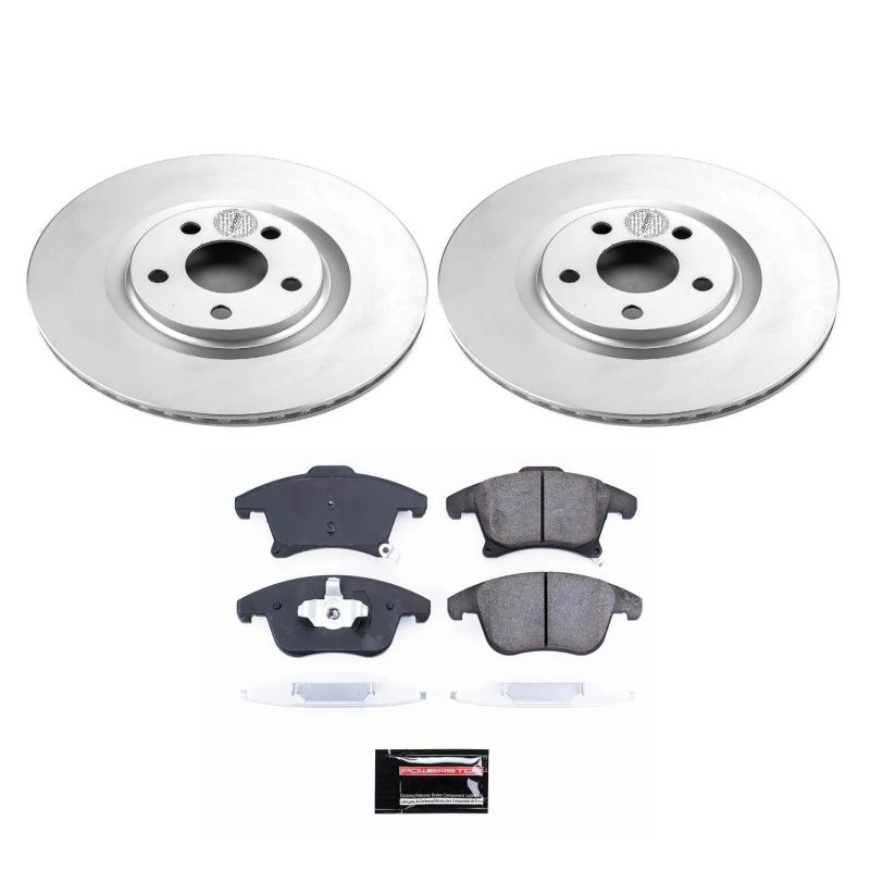 Power Stop 19-20 Ford Police Responder Hybrid Front Z17 Evolution Geomet Coated Brake Kit Brake Kits - Performance Blank PowerStop
