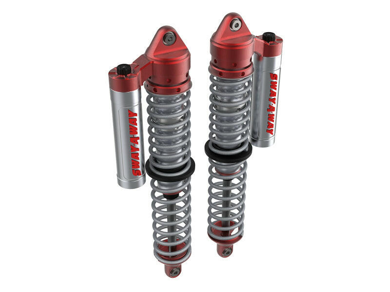 aFe 14-16 Polaris RZR 925/1000cc Sway-A-Way 2.5 Front Coilover Kit w/ PB Reservoirs and Comp Adj Coilovers aFe
