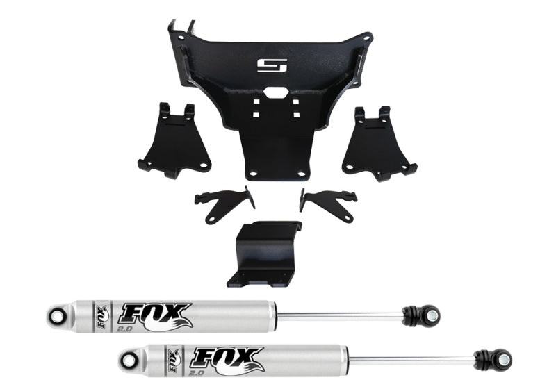 Superlift 05-22 F250/350 4WD Dual Steering Stabilizer Kit w/ Fox 2.0 Shocks (No Lift Req) Steering Stabilizer Superlift