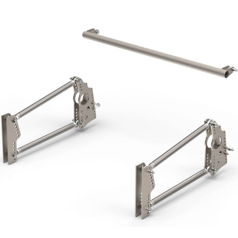 QA1 Heavy Duty Pro Rear Drag 4-Link Component Kit Hardware - Singles QA1