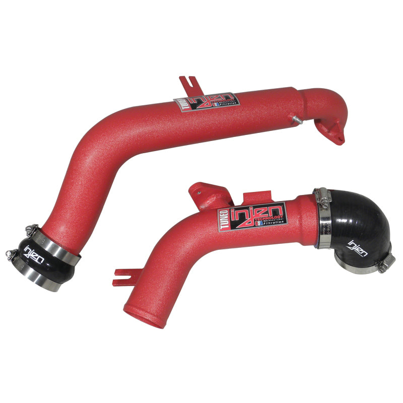 Injen 11-14 Nissan Juke 1.6L Nismo Turbo Upper Intercooler Piping Kit - Wrinkle Red Intercooler Pipe Kits Injen