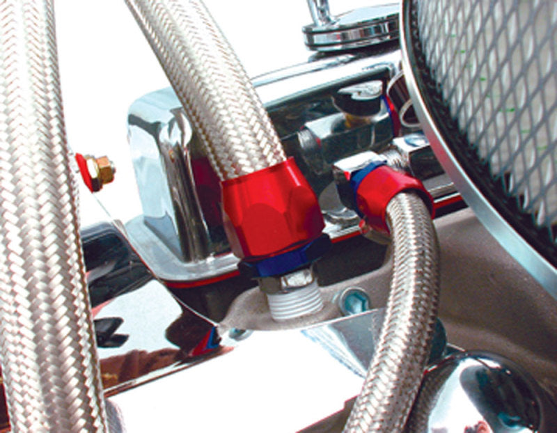 Spectre Heater Hose Fitting 5/8in. - Chrome Fittings Spectre