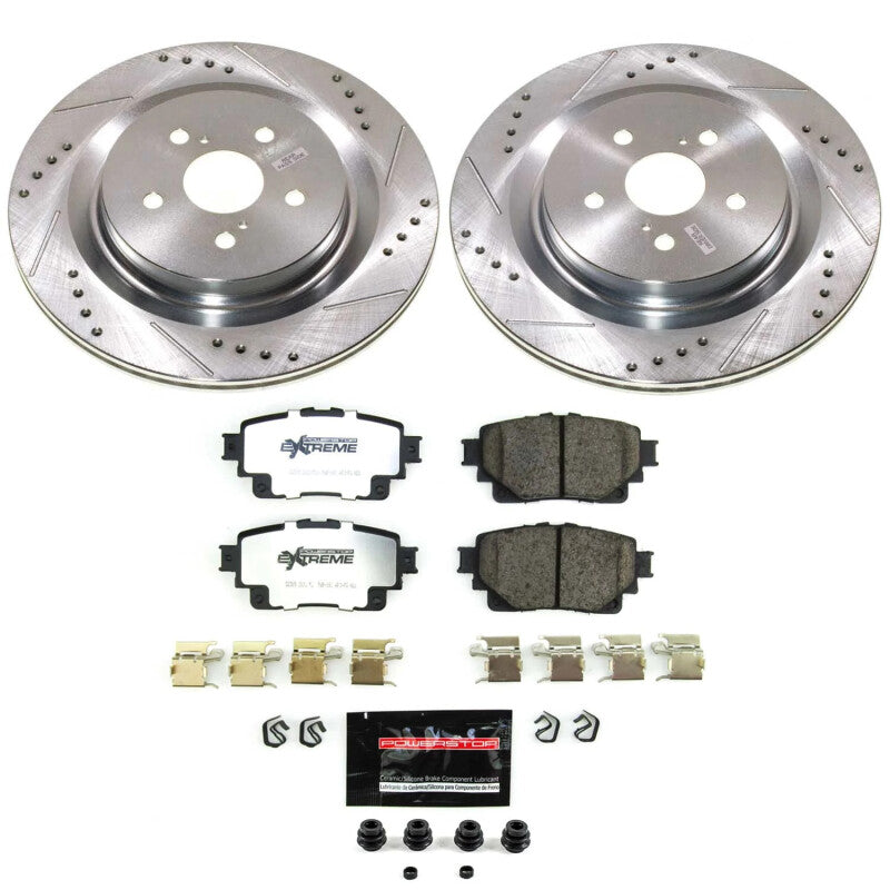 Power Stop 20-22 Toyota Highlander Rear Z36 Truck & Tow Brake Kit Brake Kits - Performance D&S PowerStop